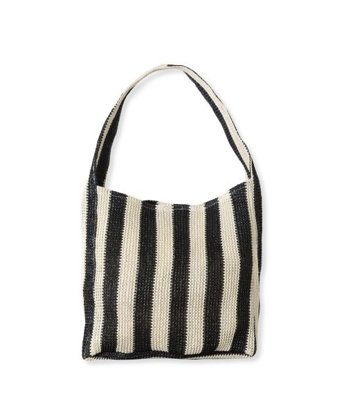 VICKY（ビッキー）の「【トレンドBAG】ストロー編みバッグ（トートバッグ・レディース・ベージュ系その他/ブラック系その他・FREE）」の8枚目の写真