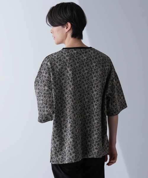 NANO universe（ナノユニバース）の「パターンジャガードTシャツ 半袖（Tシャツ/カットソー・メンズ・その他1/その他2・M/L）」の13枚目の写真