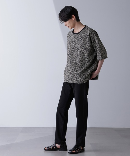 NANO universe（ナノユニバース）の「パターンジャガードTシャツ 半袖（Tシャツ/カットソー・メンズ・その他1/その他2・M/L）」の17枚目の写真