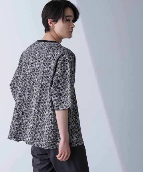 NANO universe（ナノユニバース）の「パターンジャガードTシャツ 半袖（Tシャツ/カットソー・メンズ・その他1/その他2・M/L）」の5枚目の写真