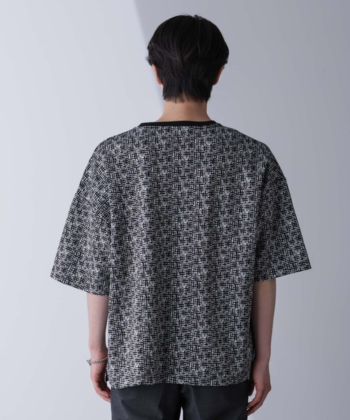 NANO universe（ナノユニバース）の「パターンジャガードTシャツ 半袖（Tシャツ/カットソー・メンズ・その他1/その他2・M/L）」の20枚目の写真