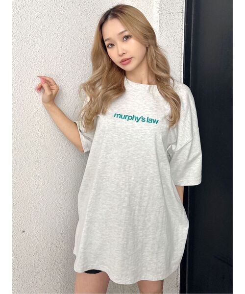 GYDA(ジェイダ)の「murphys law BUNNY BIG Tシャツ(Tシャツ/カットソー・レディース・ブラック/ライトグレー/オフホワイト・FREE)」の3枚目の写真