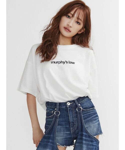 GYDA(ジェイダ)の「murphys law BUNNY BIG Tシャツ(Tシャツ/カットソー・レディース・ブラック/ライトグレー/オフホワイト・FREE)」の21枚目の写真