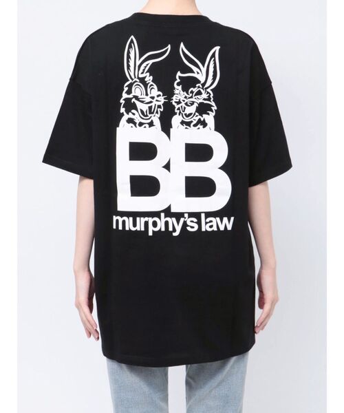 GYDA(ジェイダ)の「murphys law BUNNY BIG Tシャツ(Tシャツ/カットソー・レディース・ブラック/ライトグレー/オフホワイト・FREE)」の13枚目の写真