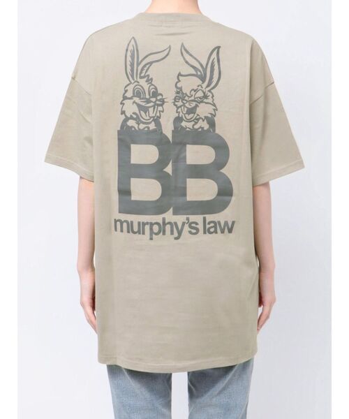 GYDA(ジェイダ)の「murphys law BUNNY BIG Tシャツ(Tシャツ/カットソー・レディース・ブラック/ライトグレー/オフホワイト・FREE)」の14枚目の写真