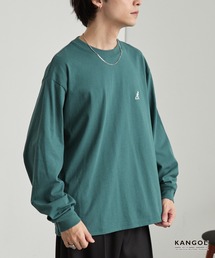 メンズのTシャツ/カットソー（グリーン・カーキ/緑色系・長袖