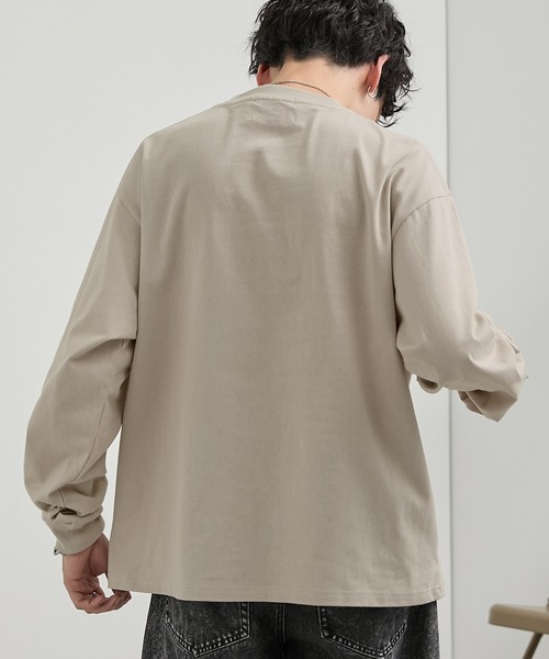 【高級】CULLNI シャツ ゴールド 長袖 オーバーサイズ 2 金ボタン cussil シャツ 「cussil/クシル」TRストレッチルーズシルエット