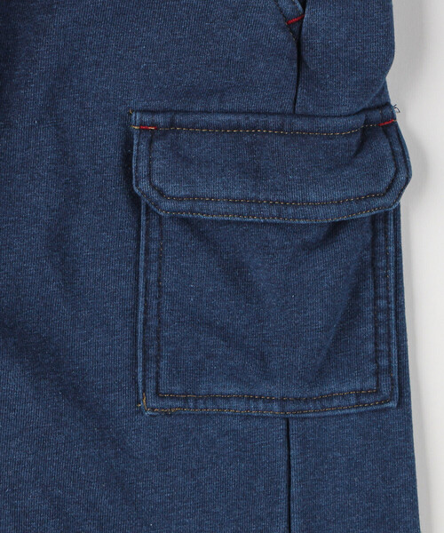COMME CA ISM(コムサイズム)の「カーゴワイドパンツ(その他パンツ・キッズ・インディゴブルー・110cm/120cm/130cm/140cm/150cm/100cm)」の9枚目の写真