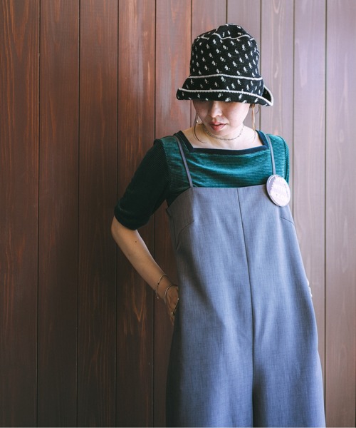 oll（オール）の「Perfect 2way velour border（Tシャツ/カットソー・レディース・グリーン系その他/ブラウン系その他・FREE）」の14枚目の写真