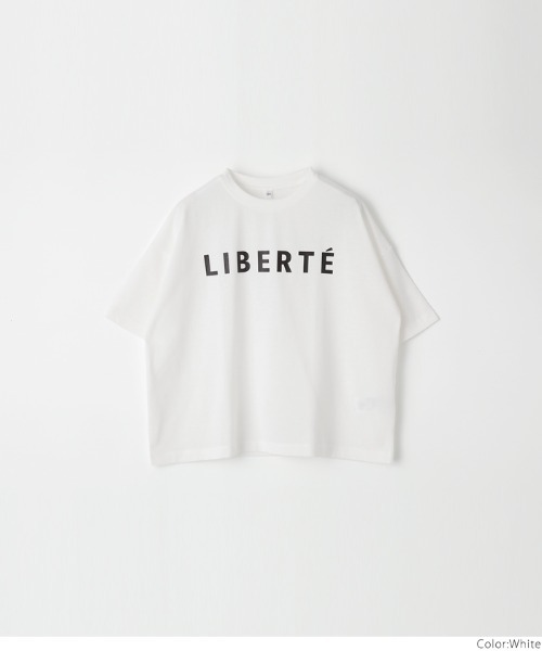 coca（coca）（コカ）の「【WEB限定セール】キッズ 親子お揃いロゴビッグシルエットTシャツ（Tシャツ/カットソー・キッズ・ホワイト/チャコール・140/130/120/150）」の14枚目の写真