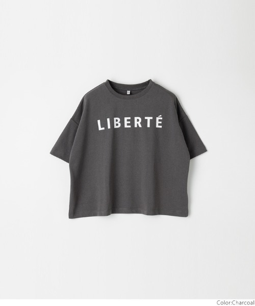 coca（coca）（コカ）の「【WEB限定セール】キッズ 親子お揃いロゴビッグシルエットTシャツ（Tシャツ/カットソー・キッズ・ホワイト/チャコール・140/130/120/150）」の15枚目の写真