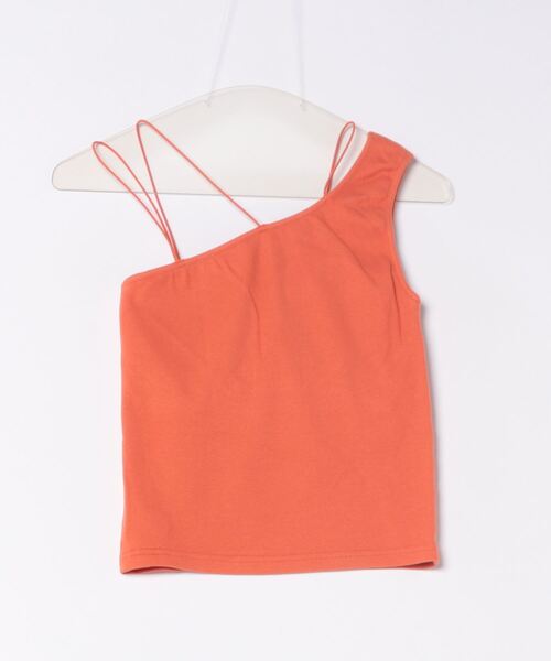 ANOGH（アノフ）の「CUP IN ASYMMETRY TANK TOP（タンクトップ）」 - WEAR