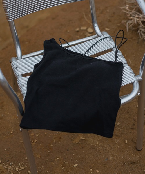 【試着のみ】ANOGH CUP IN ASYMMETRY TANK TOP 試着のみ】ANOGH CUP IN ASYMMETRY TANK TOP - メルカリ