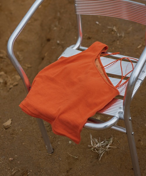セール】CUP IN ASYMMETRY TANK TOP（タンクトップ）｜ANOGH（アノフ