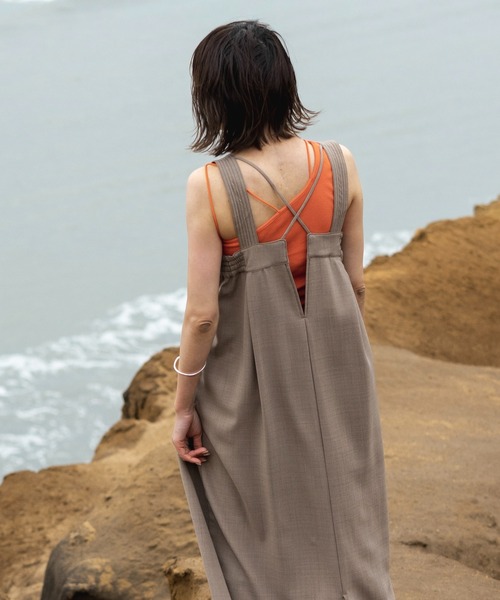 【試着のみ】ANOGH CUP IN ASYMMETRY TANK TOP 試着のみ】ANOGH CUP IN ASYMMETRY TANK TOP - メルカリ