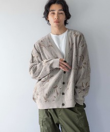 LOWRYS FARM | モールジャガードカーデ 132976(カーディガン/ボレロ)