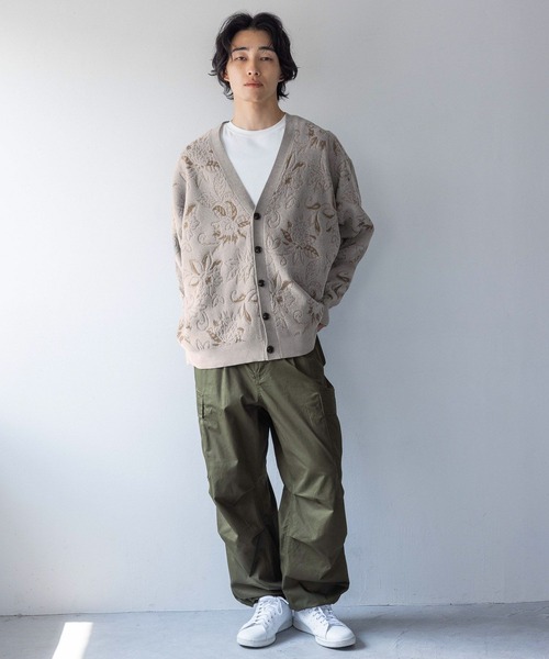 セール】モールジャガードカーデ 132976（カーディガン/ボレロ