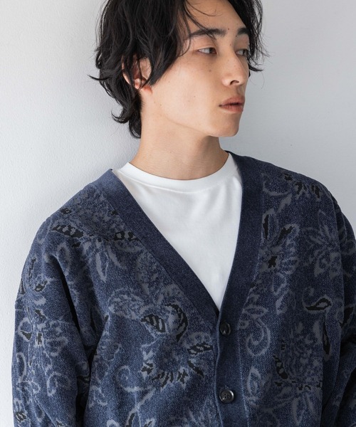 セール】モールジャガードカーデ 132976（カーディガン/ボレロ