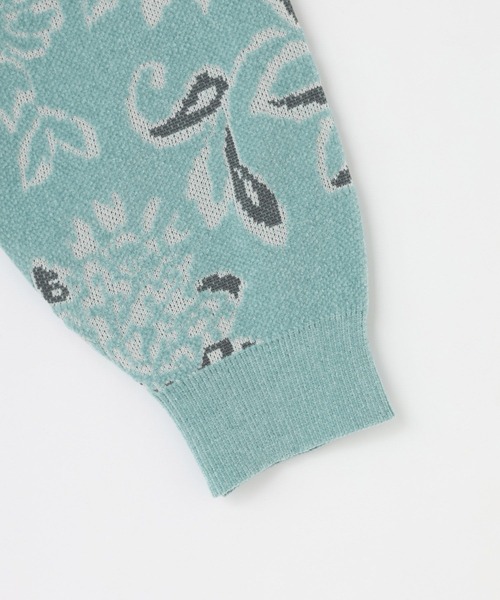 LOWRYS FARM（ローリーズファーム）の「モールジャガードカーデ 132976（カーディガン/ボレロ・メンズ・グレー/ブルー/ネイビー・FREE）」の21枚目の写真