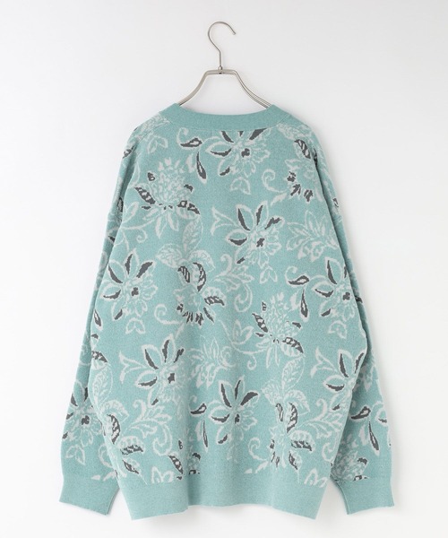 LOWRYS FARM（ローリーズファーム）の「モールジャガードカーデ 132976（カーディガン/ボレロ・メンズ・グレー/ブルー/ネイビー・FREE）」の22枚目の写真