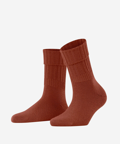FALKE（ファルケ）の「FALKE | 47520 STRIGGINGS RIB SOCKS WOMEN（ソックス/靴下・レディース・オフホワイト/ダークグレー/ダークブラウン/ブラウン/Brick /パープル・35/38）」の21枚目の写真