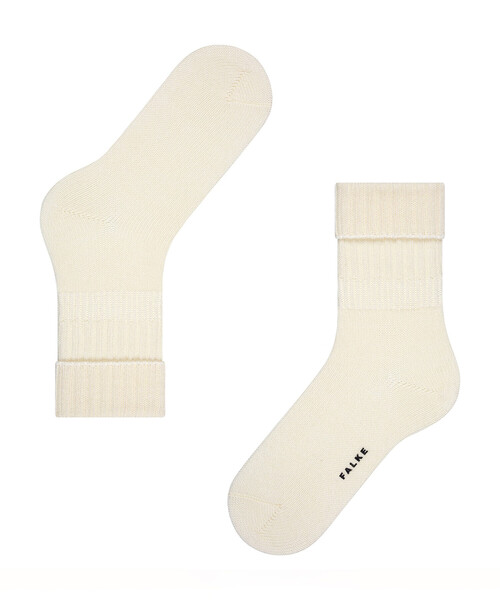 FALKE（ファルケ）の「FALKE | 47520 STRIGGINGS RIB SOCKS WOMEN（ソックス/靴下・レディース・オフホワイト/ダークグレー/ダークブラウン/ブラウン/Brick /パープル・35/38）」の22枚目の写真