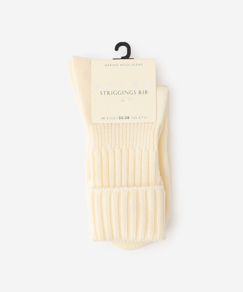 FALKE（ファルケ）の「FALKE | 47520 STRIGGINGS RIB SOCKS WOMEN（ソックス/靴下・レディース・オフホワイト/ダークグレー/ダークブラウン/ブラウン/Brick /パープル・35/38）」の17枚目の写真