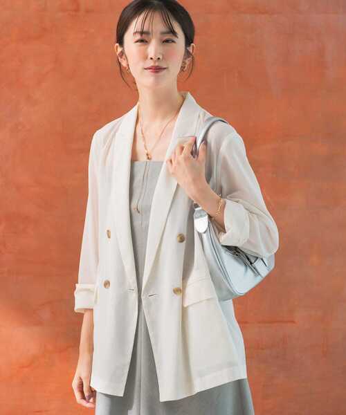 URBAN RESEARCH ROSSO WOMEN（アーバンリサーチ　ロッソ）の「バイヤスベアワンピース（ワンピース・レディース・ブラウン/グレー・36/38）」の9枚目の写真
