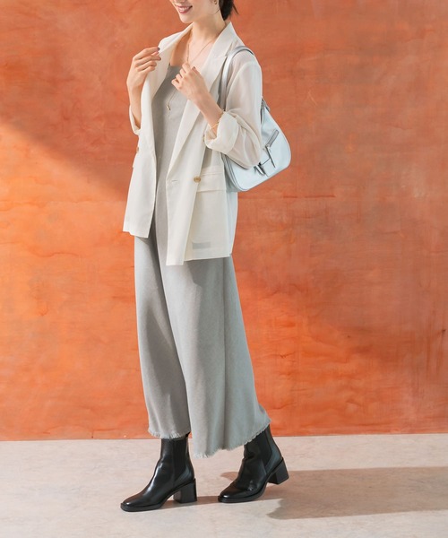 URBAN RESEARCH ROSSO WOMEN（アーバンリサーチ　ロッソ）の「バイヤスベアワンピース（ワンピース・レディース・ブラウン/グレー・36/38）」の10枚目の写真