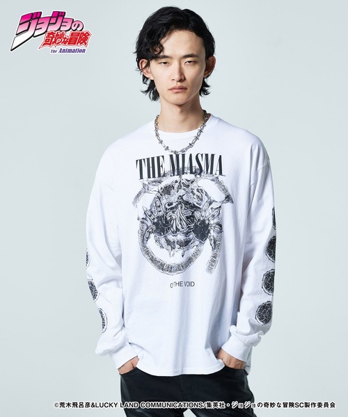 Cream Long Sleeves T-shirt / クリームロングスリーブTシャツ（T