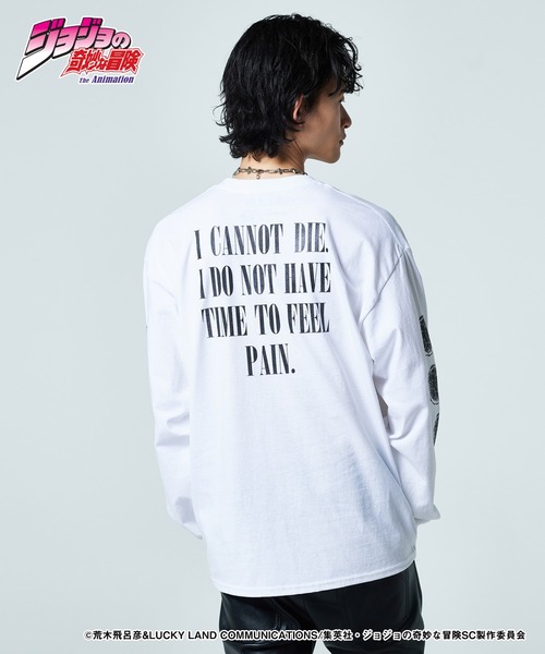 Cream Long Sleeves T-shirt / クリームロングスリーブTシャツ（T