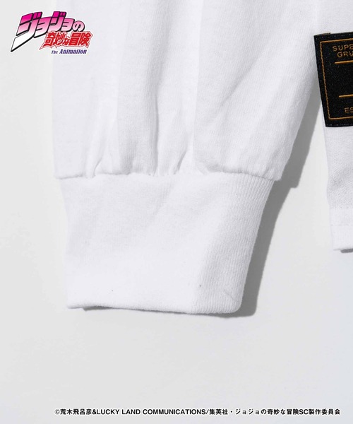 glamb（グラム）の「Cream Long Sleeves T-shirt / クリームロングスリーブTシャツ（Tシャツ/カットソー・メンズ・ホワイト/ブラック・S/M/L/XL）」の12枚目の写真