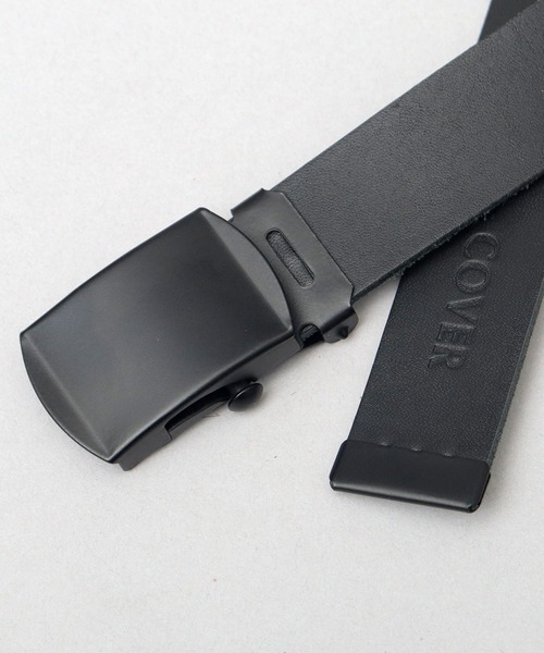 Mr.COVER（ミスターカバー）の「日本製 本革 レザー ロング ガチャベルト（ベルト・メンズ・グレー/ブラック/ダークブラウン・FREE）」の14枚目の写真