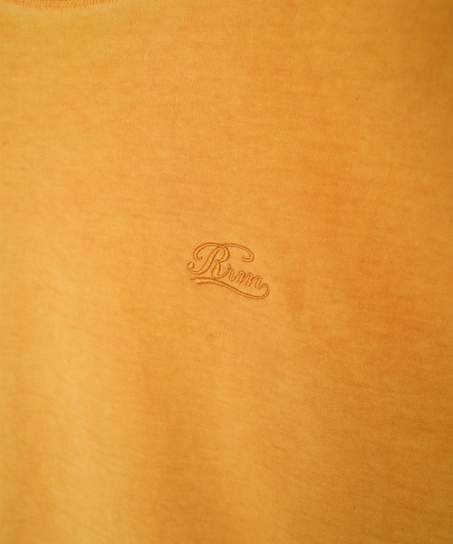 #Re:room(リルーム)の「ウォッシュドヴィンテージカラーTシャツ(Tシャツ/カットソー・メンズ・グリーン/イエロー/ブラック・FREE)」の4枚目の写真