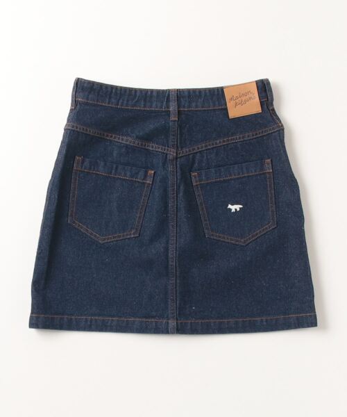 【セール】BUTTONED DENIM MINI SKIRT（デニムスカート）｜Maison Kitsune（メゾンキツネ）