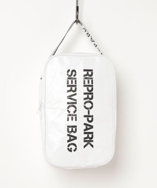 TATRAS CONCEPT STORE(タトラスコンセプトストア)の「REPRO PARK(リプロパーク) Middle porch Bag(シューズ小物/雑貨・レディース・アイボリー/ブラック/イエロー/オレンジ/パープル/ネイビー/グリーン/ホワイト・F)」の1枚目の写真