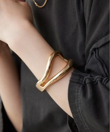 AZUL by moussy | ニュアンスダブルリングバングル(バングル/リストバンド)