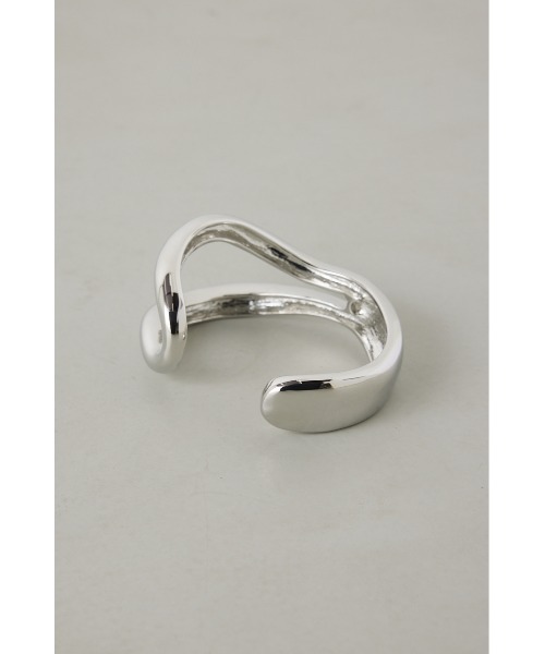 AZUL by moussy（アズールバイマウジー）の「ニュアンスダブルリングバングル（バングル/リストバンド・レディース・シルバー/ゴールド系その他・FREE）」の7枚目の写真