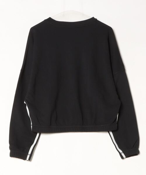 adidas（アディダス）の「エクスプレス オールジェンダー 抗菌スウェットシャツ / アディダス adidas（スウェット・レディース・ブラック・SMALL/XX-LARGE/LARGE/X-LARGE/X-SMALL/MEDIUM）」の4枚目の写真