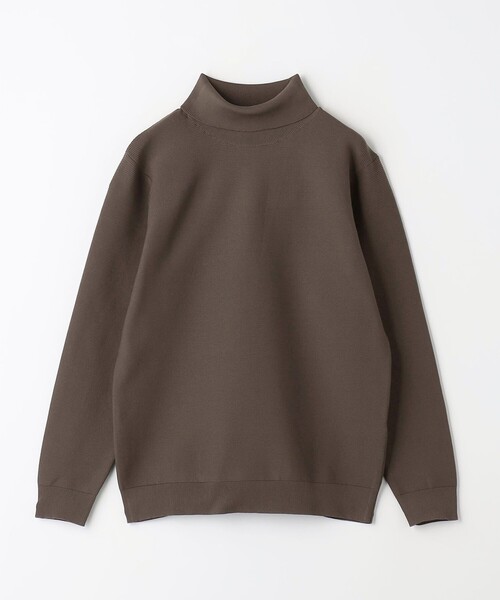 green label relaxing(グリーンレーベルリラクシング)の「スリーシーズン ガーター編み 長袖 タートルネック -マシンウォッシャブル-(ニット/セーター・メンズ・ブラック/モカ/ネイビー・S/L/XL/M)」の12枚目の写真