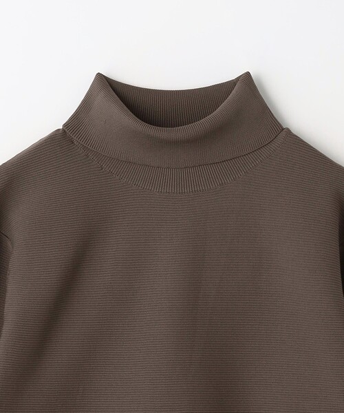 green label relaxing(グリーンレーベルリラクシング)の「スリーシーズン ガーター編み 長袖 タートルネック -マシンウォッシャブル-(ニット/セーター・メンズ・ブラック/モカ/ネイビー・S/L/XL/M)」の14枚目の写真