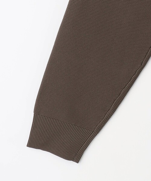green label relaxing(グリーンレーベルリラクシング)の「スリーシーズン ガーター編み 長袖 タートルネック -マシンウォッシャブル-(ニット/セーター・メンズ・ブラック/モカ/ネイビー・S/L/XL/M)」の16枚目の写真
