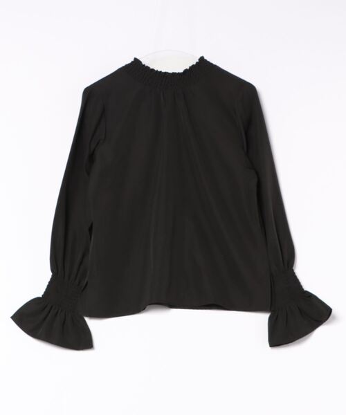 SWINGLE（スウィングル）の「2WAYシャーリングネックフレアスリーブブラウス（シャツ/ブラウス・レディース・ボルドー/オフホワイト/ブラック・FREE）」の19枚目の写真