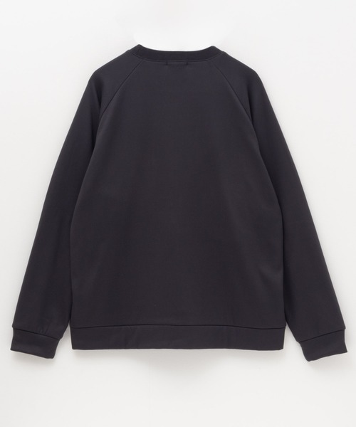 NAVY(ネイビー)の「NAVY 「温℃」 ふわもちベルボア素材 クルーネックプルオーバー(スウェット・メンズ・スミクロ/ミント/ネイビー/オフホワイト・S/M/L/XL/XXL)」の8枚目の写真