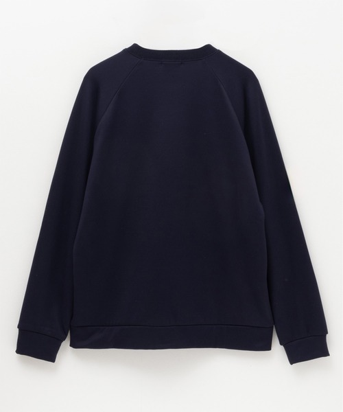 NAVY(ネイビー)の「NAVY 「温℃」 ふわもちベルボア素材 クルーネックプルオーバー(スウェット・メンズ・スミクロ/ミント/ネイビー/オフホワイト・S/M/L/XL/XXL)」の13枚目の写真