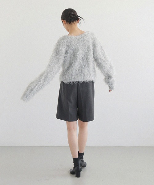 売れ筋商品|||モーガンレーン ニット&セーター レディース アウター Jumper - gris moyen 前後2Wayモヘヤタッチニットカーディガン[an1244] | レディース