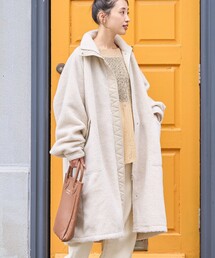 ボアコート」に該当するベージュ系のファッション通販 - ZOZOTOWN