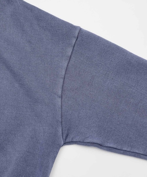 INTER FACTORY（インターファクトリー）の「moeka - SUNOUTFIT ピグメントパーカー made in INTERFACTORY（パーカー・レディース・ネイビー/ホワイト・LARGE/MEDIUM）」の18枚目の写真