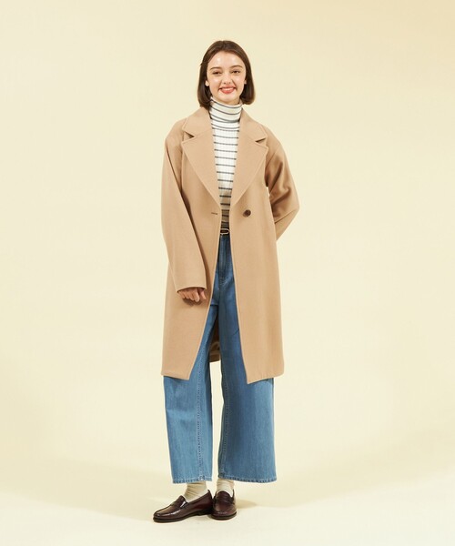 MACKINTOSH PHILOSOPHY チェスターコート カシミヤ100% ウールカシミヤビーバーチェスターフィールドコート(コート