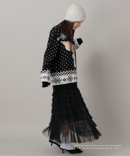 FOREVER 21(フォーエバー トゥエンティーワン)の「【2024FW】ラメティアードロングスカート(スカート・レディース・ブラック/グレー/ナチュラル・FREE)」の22枚目の写真